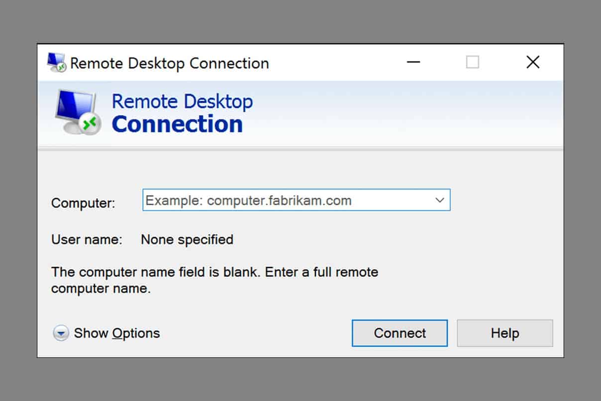 Remote desktop connect. RDP shortcuts. RDC Tool.