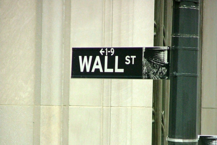 NYDFS New York Wall Street Sign